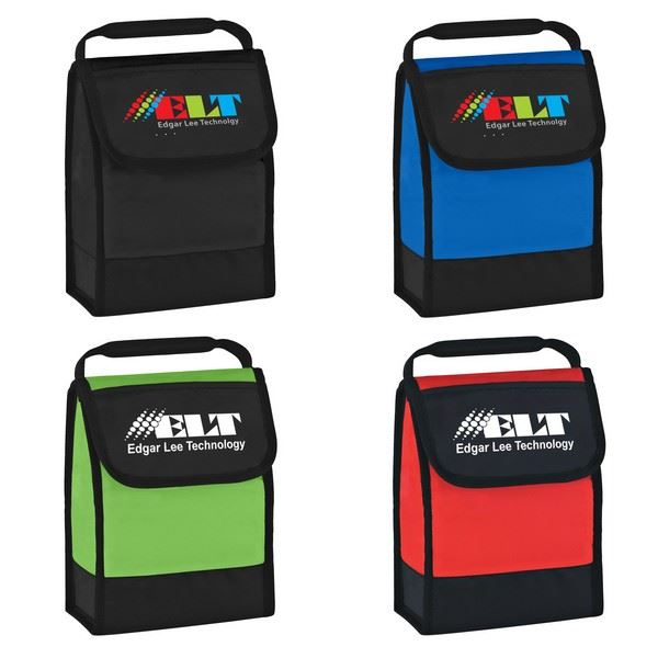 JH3515 Folding Identification Lunch Bag With Custom Imprint